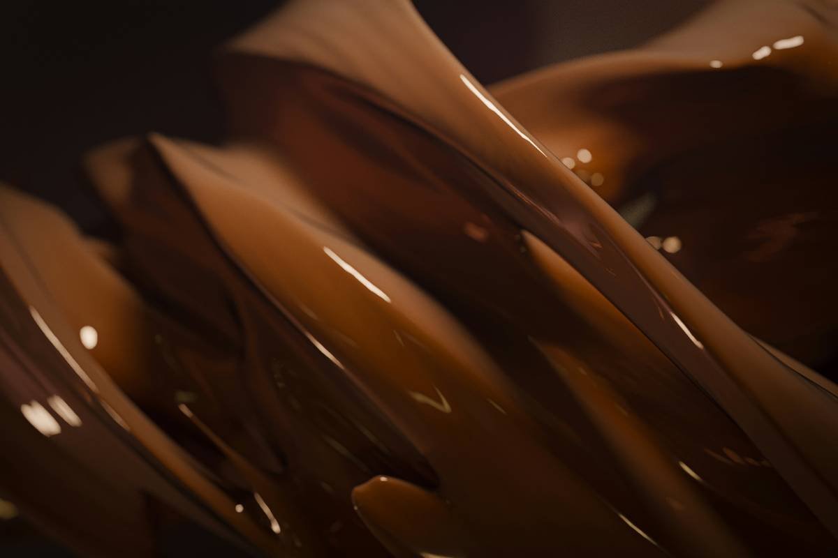 Chocolate tempering temperature chart showing ideal ranges for dark, milk, and white chocolate with crystal formation stages